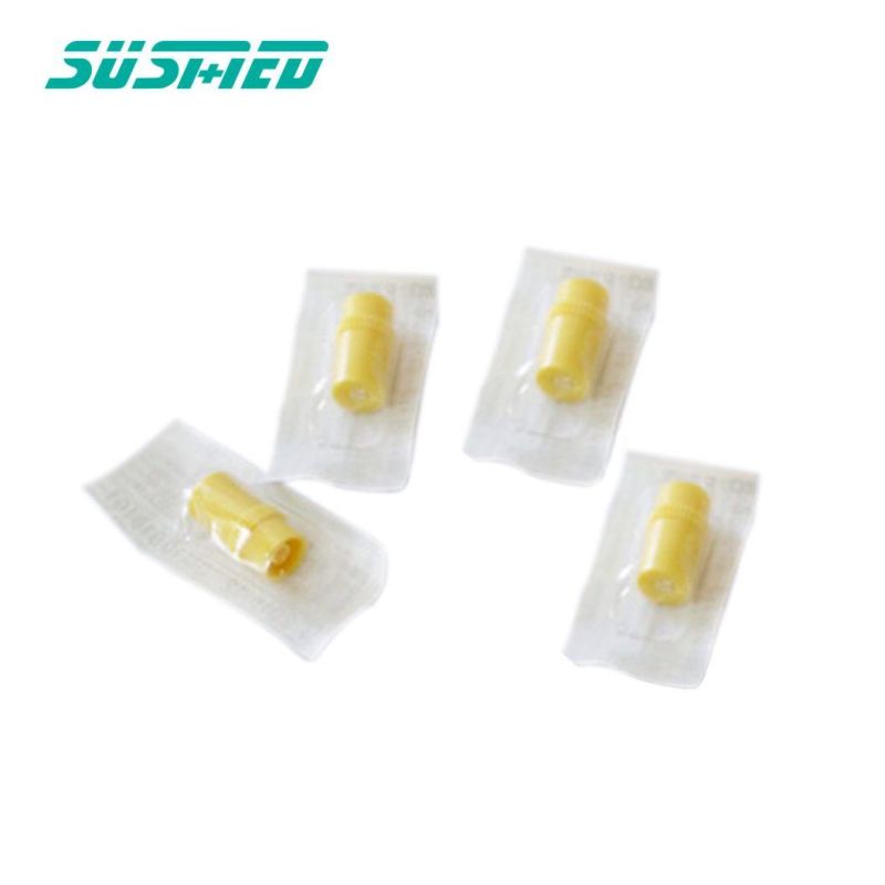 Heparin Lock Cap for IV Cannula Needle Catheter Stopper