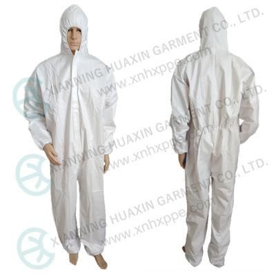 En14126 Type5b/6b Medical Microporous Personal Protective Disposable Coverall