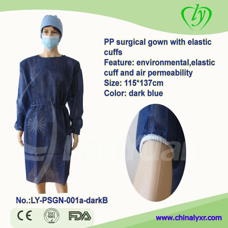 Ly CE Medical Disposable SMMS SMS Surgical Gowns