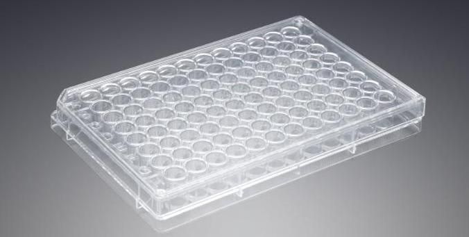 Lab Test Sterile Polypropylene 96 Well Cell Culture Multi-Well Plates