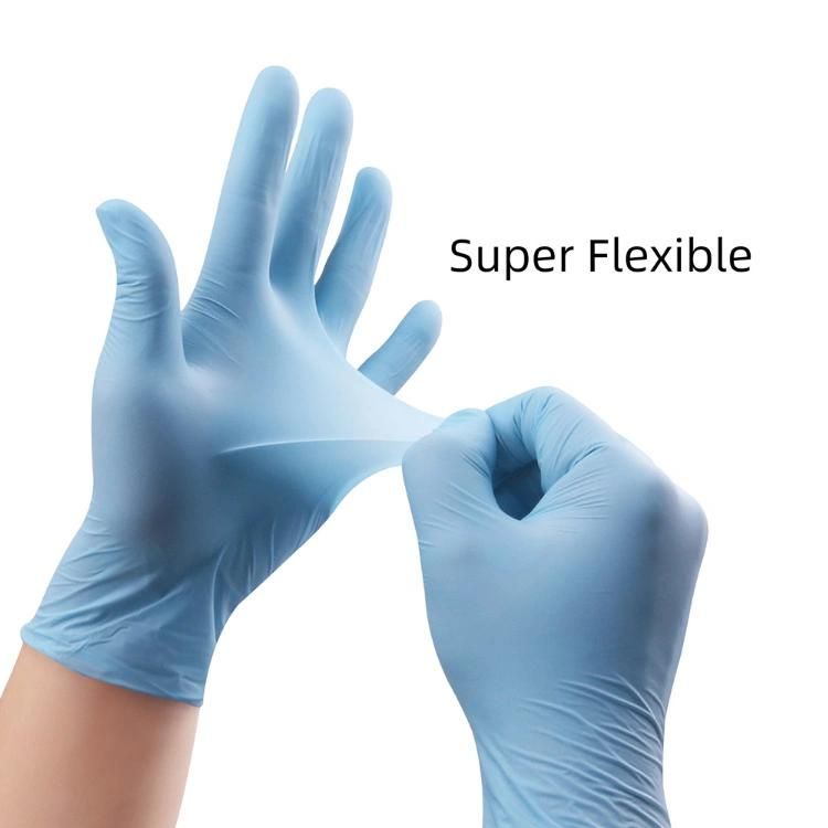 Hot Sale Disposable Sterile Medical Nitrile Gloves Without Powder