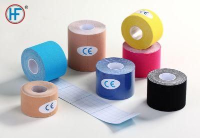 Mdr CE Approved High Quality Comfortable and Breathable Customized Waterproof Kinesiology Athletic Tape