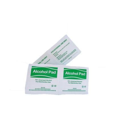 Paraben Free Lint Free Nail Prep Pad Alcohol Wet Wipe Pad