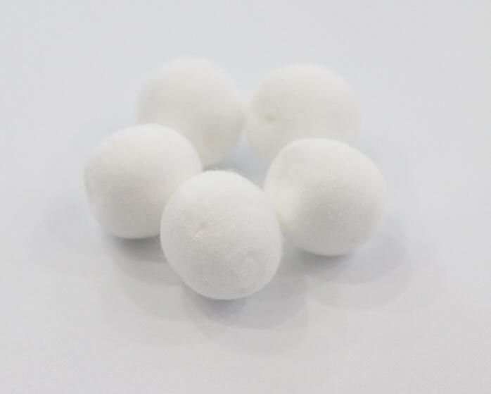 Medical Disposable Absorbent Wound Dressing White Cotton Wool Ball