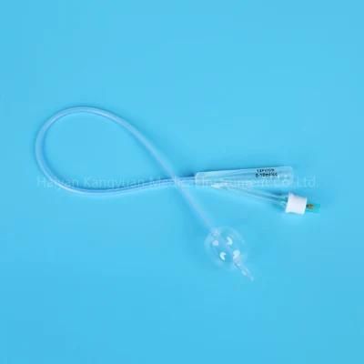 More Comfortable Suprapubic Silicone Foley Catheter