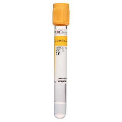Gel &amp; Clot Activator Vacuum Blood Collection Tube with CE &amp; ISO 13485
