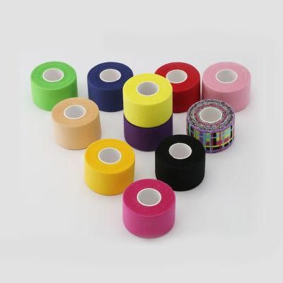 Colorful Waterproof Cotton Rigid Sport Strapping Tape for Athlete