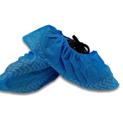 Disposable Dust-Proof Non-Skid / Non-Slip Shoe Cover, Non-Woven Foot Cover Disposable&#160; PP Non-Woven Non-Slip Shoe Cover