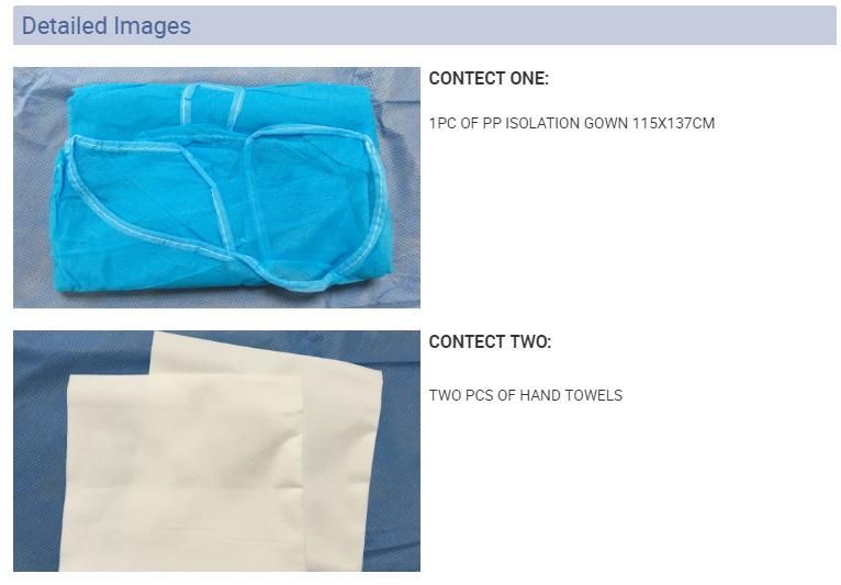 Medical Sterile Spinal Epidural Drape Kit