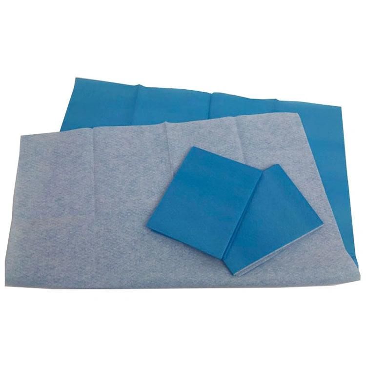 Supply 40X40cm Sterile Biodegradable Paper Dressing Towel