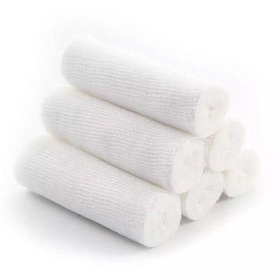 OEM Size Bleached Elastic Gauze Bandage Conforming First Aid PBT Bandage