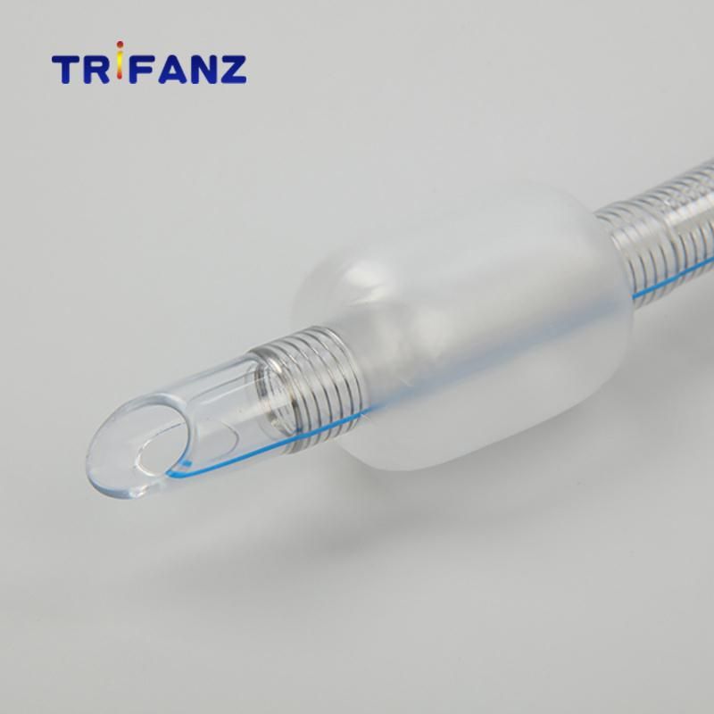 Reinforced PVC Endotracheal Tube with Suction Lumen