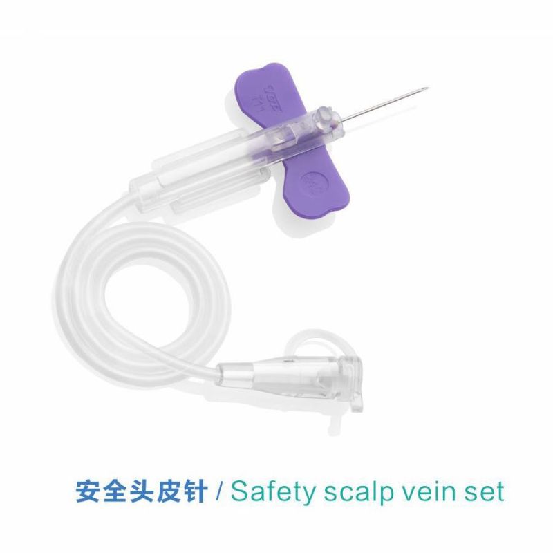 Factory Price Disposable Sterile Scalp Vein Set Butterfly Needle for Infusion with CE ISO13485