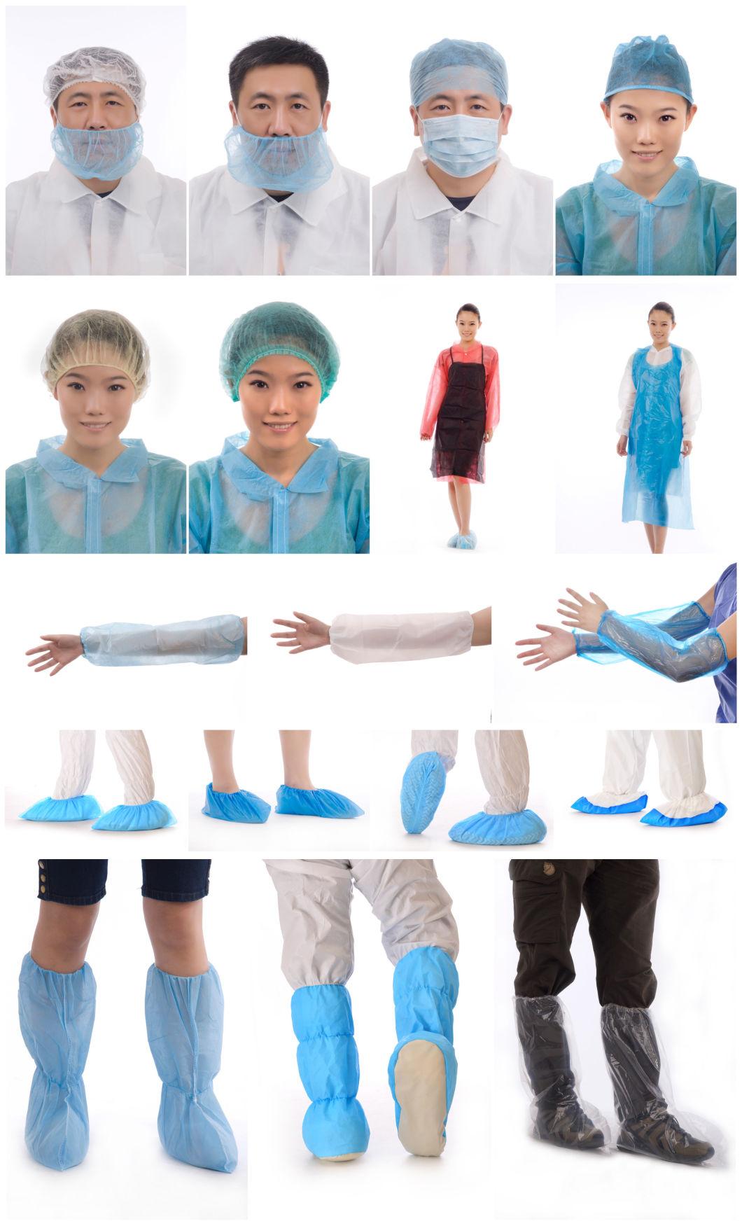 SMS Material Scrub Suit Fir Hospital Use Dispisable Waterproof Anti-Bacterial Shirt and Pants