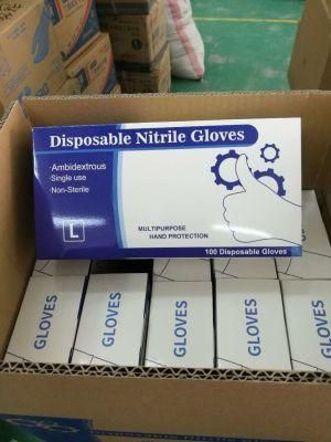 Ce Approval High Quality Medical Nitrile Materials Disposable Gloves En455 Vinyl Powder Free Gloves