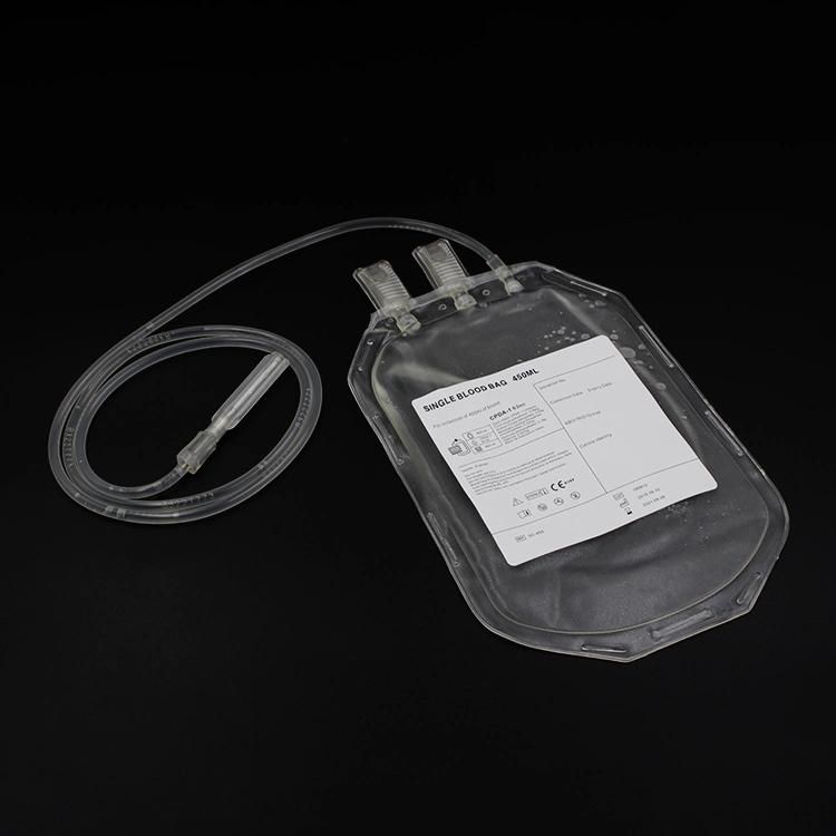 Wego Disposable Medical Sterile Blood Bag for Blood Collection 450ml