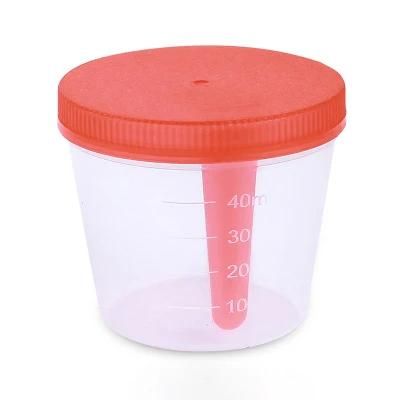 Laboratory Use Certified Medical Urine Cup 60ml 30ml-150ml