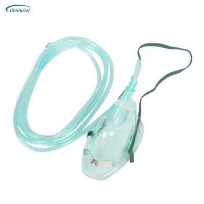 Hot Selling Safety PVC Adult Child Oxygen Mask Medical Disposables