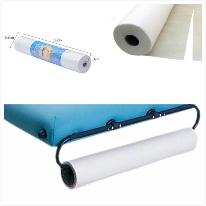 Nonwoven Examination Bed Sheet Roll / Disposable Medical Bed Sheet Roll / Paper Bed Sheet Roll