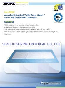 Super Large Disposable Cover Sheet for Surgical and Medical Use