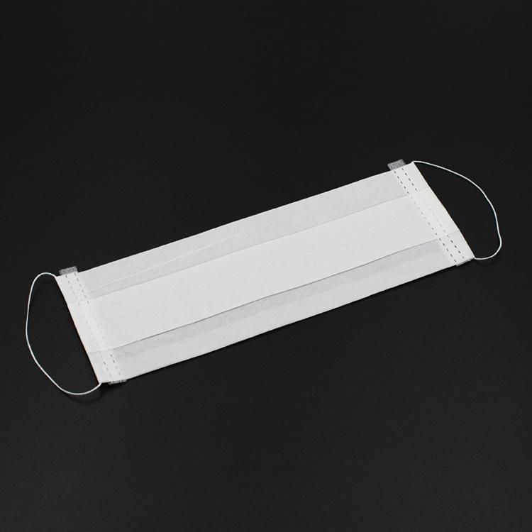 Disposable Non-Woven PP Beard/Anti-Dust Free/Proof/1-Ply 2-Ply 3-Ply 4-Ply Paper Face Mask with Elastic Ear-Loop/Head-Loop for Food Processing Industry Service