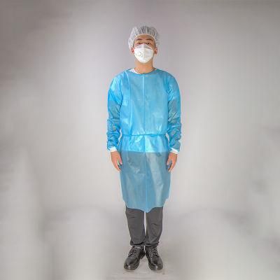 OEM/ODM 510K Level 3/4 SMS Polyester Disposable Reinforced Sterile Surgical Gowns