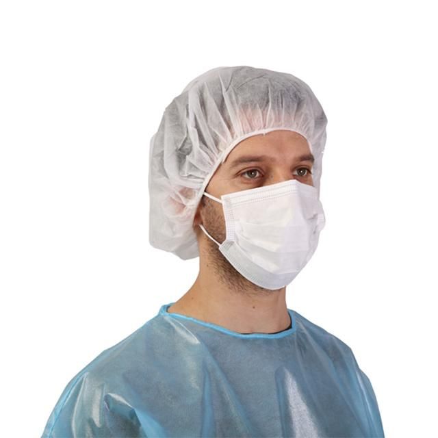 High Quality Non-Woven Disposable Bouffant Cap for Nurse