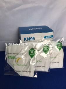 Wholesale Skin Care Manufacturer KN95 FFP2 Mask Valved Face Mask Black/White for Outside