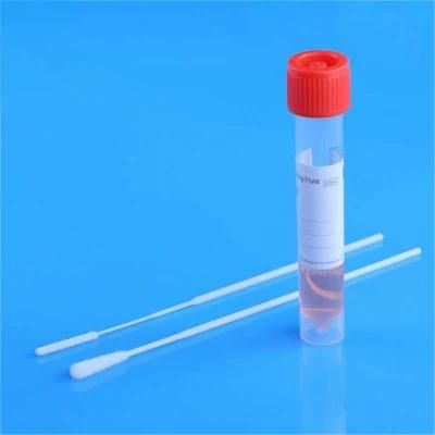 Disposable Viral Transport Tube with Flocking Nasal Swab Samling Tube Kit