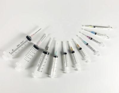 Disposable Hypodermic Syringe with or Witout Needle