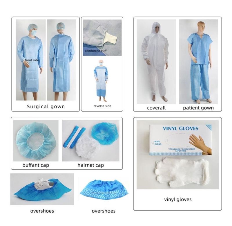 Hospital Disposable Consumable Surgical Drapes Set Sterile Surgical Laparotomy Pack