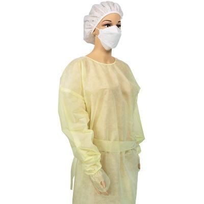 Fluid-Resistant Disposable Gowns Price of PPE Isolation Health Surgical Gown