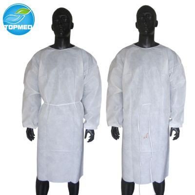 PP Nonwoven Isolation Gown, Disposable, Useful and Cheap Price