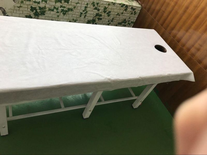 Eco-Friendly Disposable Stretcher Bed Cover Non Woven Bed Sheet