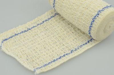 Disposable High Quality Medical Surgical Bleached Elastic spandex Crepe Bandage