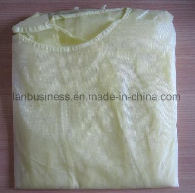 Desechable PE Coated Isolation Gowns Disposable