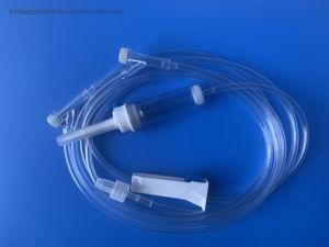 Medical Disposable IV Infusion Set with Luer Lock Y Connect