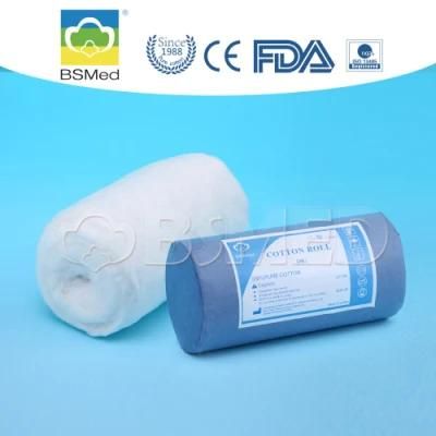 100% Cotton Medical Supply Cotton Wool Roll Manufacturer