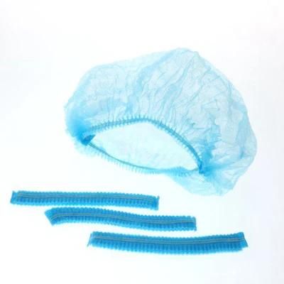 Disposable Clip Cap Light-Weight and Breathability Elastic Edge Disposable Protective Head Cover