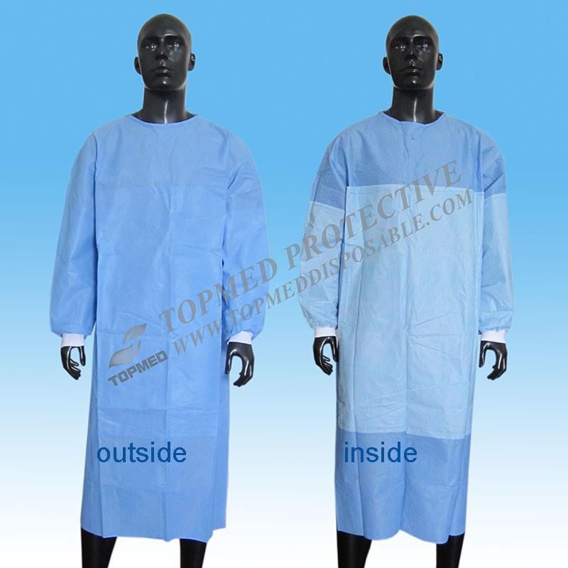 Cheap Medical Hospital Clothing Disposable Nonwoven Patient Gown