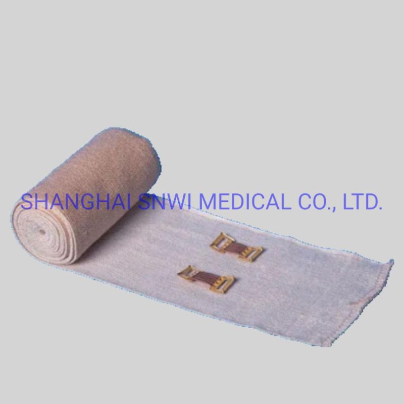 Disposable Medical Supply Skin Color Rubber High Elastic Bandage Rubber Elastic Bandage