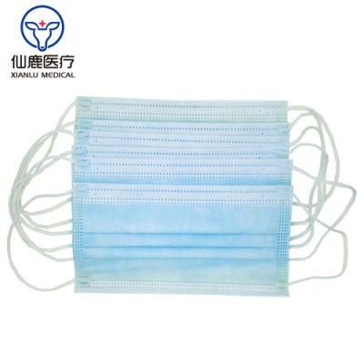 China Face Mask Manufacturer 3 Ply Medical Surgical Mask Disposable Non Woven Surgical Mask