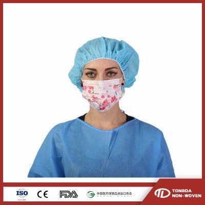 China Factory 3 Ply Blue Customized Color Surgical Mask Disposable Face Mask