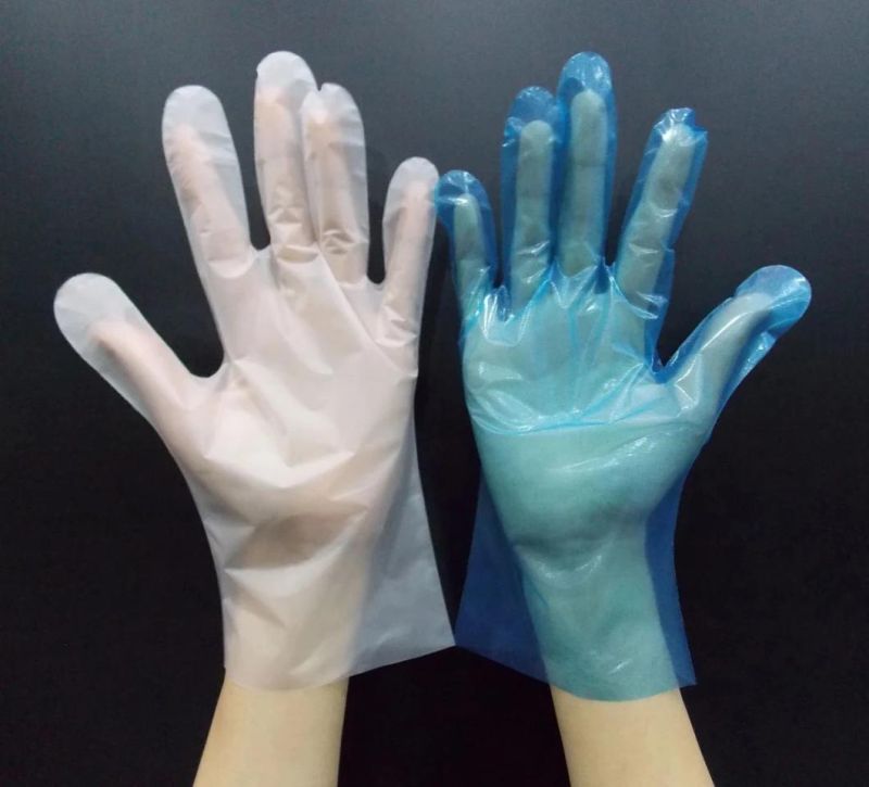 Disposable Plastic Food Grade CPE Food Glove TPE Gloves