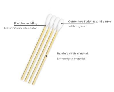 Bamboo Paper Plastic Wood Stick Cotton Swab Double Head Disposable Sanitary Cotton Buds