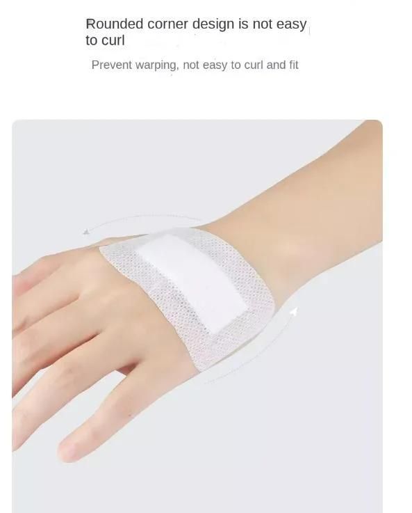 Self Adhesive Wound Dressing with Non Woven Material for Medical Wound Using