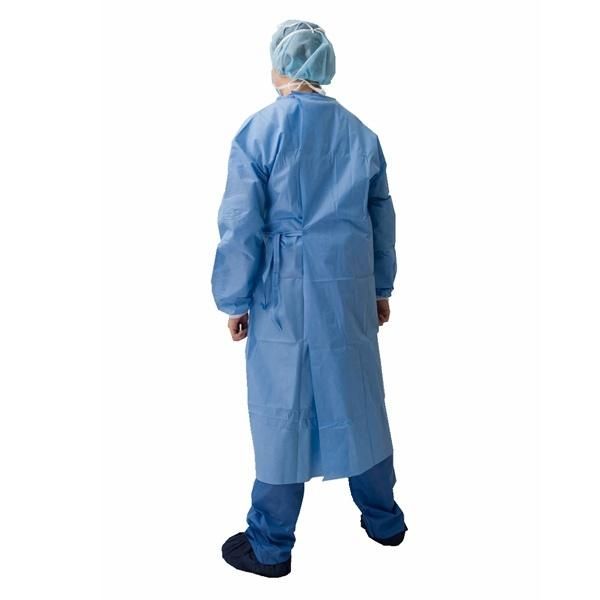 Medical Disposable AAMI Level 3 Fabric Reinforced Surgical Gown