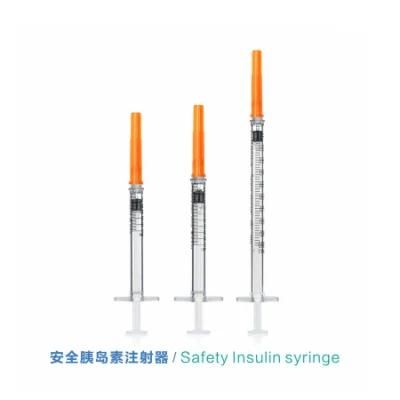 Medical Disposable Insulin Syringe with Needle