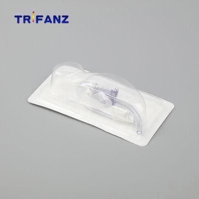Disposable PVC Tracheostomy Tube with Cuff and Without Cuff