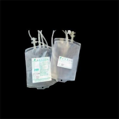 Disposable Double Blood Bag with Needle Protector/Collection Tube/Double Blood Bag